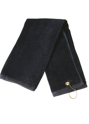 Golf Towel Eyelet Hook 38X65cm (WS-TW01A)