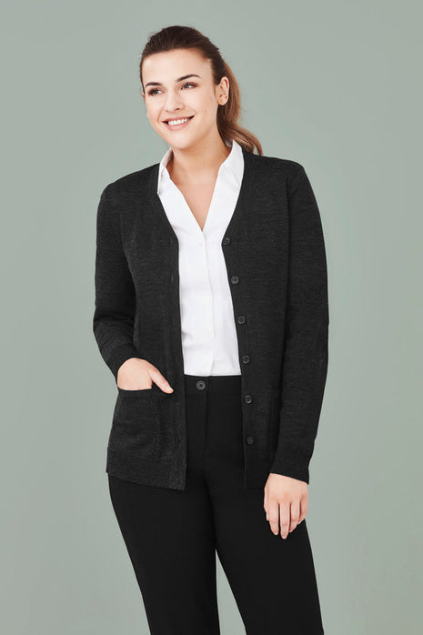 Womens Button Front Cardigan (BZ-CK045LC)
