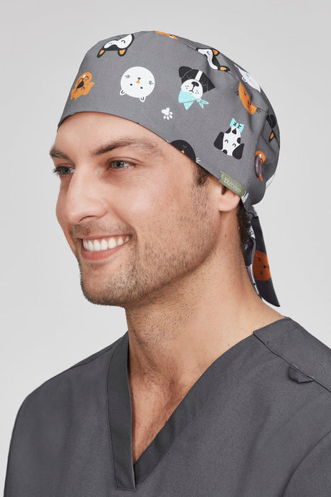 Unisex Printed Scrub Cap (BZ-CSC245U)