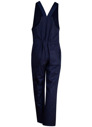 Mens Cotton Drill Action Back Overall-Stout (WS-WA02)