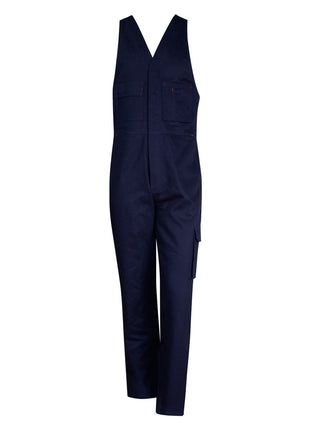 Mens Cotton Drill Action Back Overall-Stout (WS-WA02)