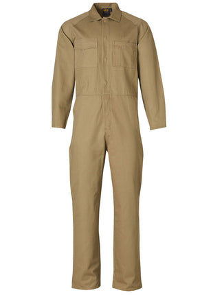 Mens Cotton Drill Coverall-Stout (WS-WA08)