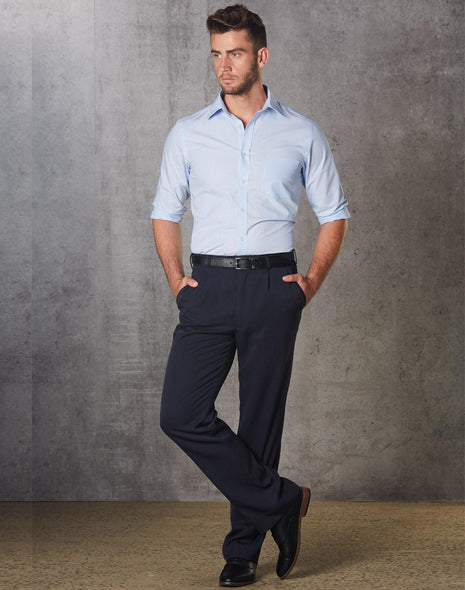 Mens Permananent Press Pants Reg (WS-WP01R)