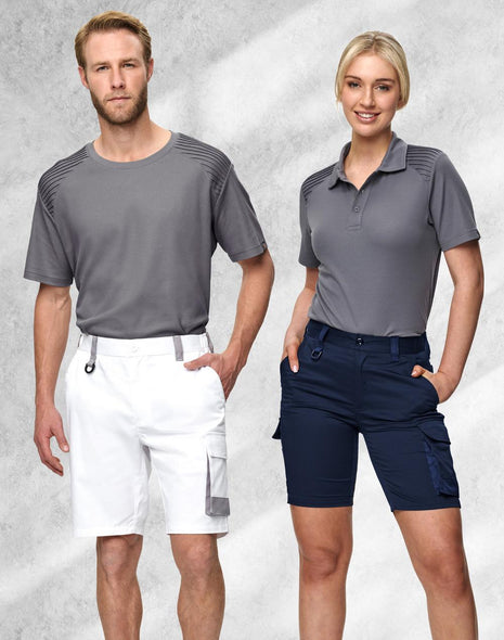 Unisex Utility Stretch Cargo Work Shorts (WS-WP04)