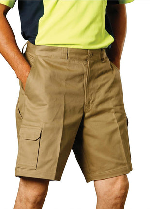 Mens Hvy Cotton Pre-Shr Drill Short (WS-WP06)