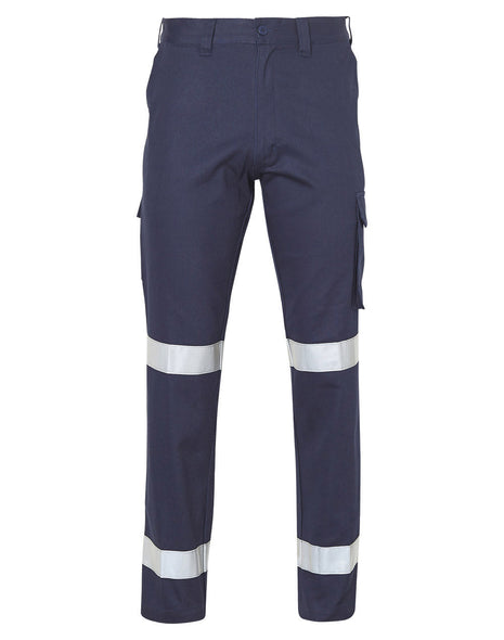 Long Fit Drill Pants With 3M® Tapes / Pocket On Leg (WS-WP13HV)
