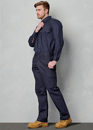 Drill Pant Pocket On Leg / Long Fit (WS-WP13)