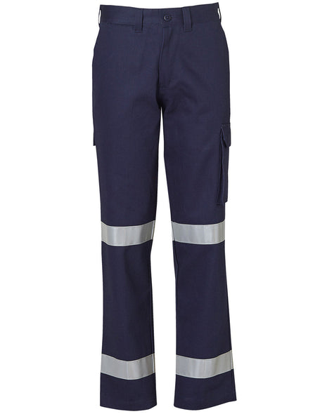 Womens Heavy Cotton Pre-Shrunk Drill Pant With 3M® Tape (WS-WP15HV)
