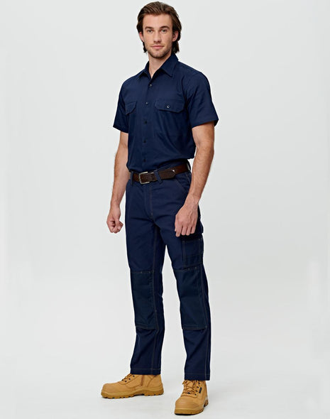 Light Weight Semi-Fitted Cordura Work Pants (WS-WP20)