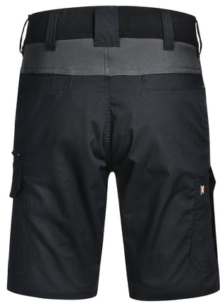 Rip-Stop Poly / Cotton Stretch Work Shorts (WS-WP25)