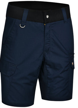 Rip-Stop Poly / Cotton Stretch Work Shorts (WS-WP25)