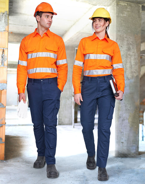 Unisex Cotton Stretch Ripstop Work Pants (WS-WP26)