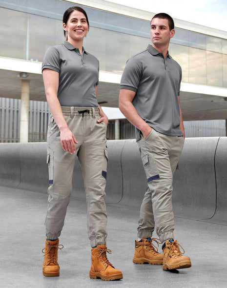 Unisex Cotton Stretch Drill Cuffed Work Pants (WS-WP28)