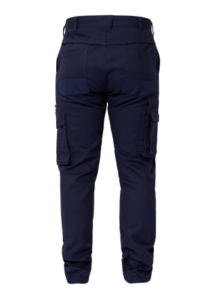 Mens Stretch Cargo Pants with Elasticised Hem (NC-WP4018)
