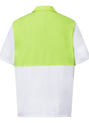Hi Vis Short Sleeve Food Industry Jacshirt with Modesty Insert (NC-WS6070)