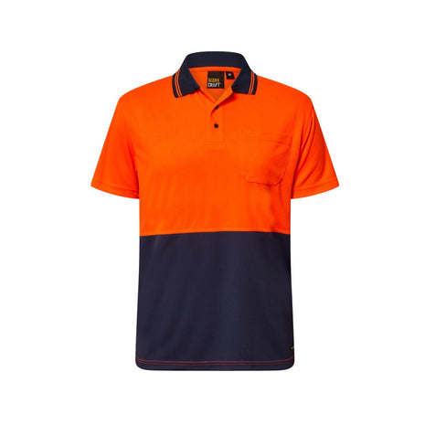 Hi Vis Lightweight Short Sleeve Micromesh Polo Shirt with Pocket (NC-WSP208)