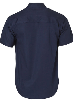 Cool-Breeze Short Sleeve Cotton Work Shirt (WS-WT01)