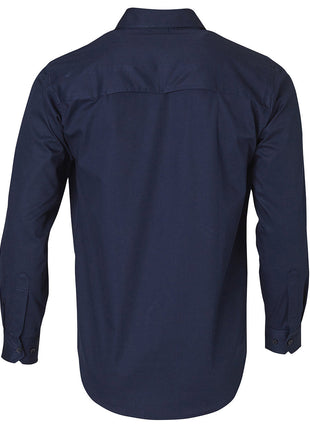 Cool-Breeze Long Sleeve Cotton Work Shirt (WS-WT02)