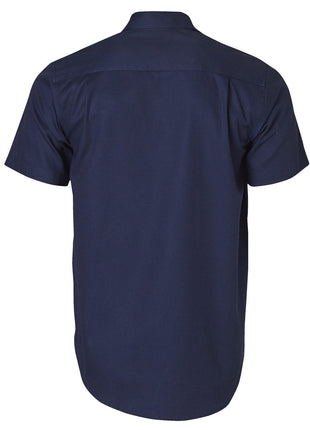 Drill Shirt Pocket Pen Holder Short Sleeve (WS-WT03(WDS/S))