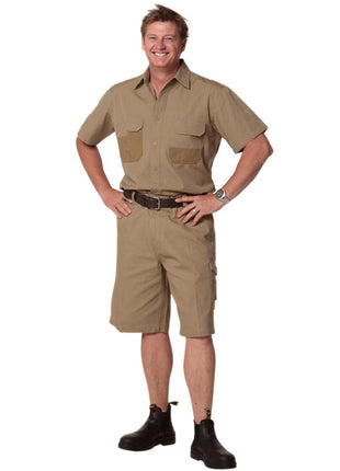 Fine Duck Weave Dura-Wear Short Sleeve Work Shirt (WS-WT05)