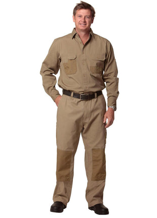 Fine Duck Weave Dura-Wear Long Sleeve Work Shirt (WS-WT06)