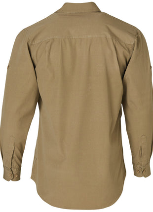 Fine Duck Weave Dura-Wear Long Sleeve Work Shirt (WS-WT06)