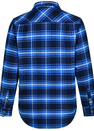 Adults Quilted Flannel Shirt (WS-WT07)