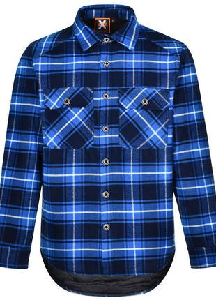 Adults Quilted Flannel Shirt (WS-WT07)