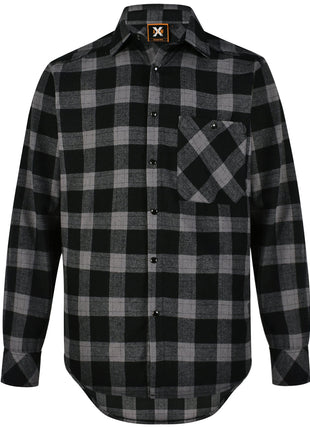 Unisex Flannel Plaid Shirt (WS-WT11)