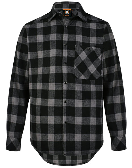 Unisex Flannel Plaid Shirt (WS-WT11)