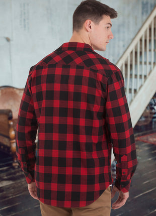 Unisex Flannel Plaid Shirt (WS-WT11)