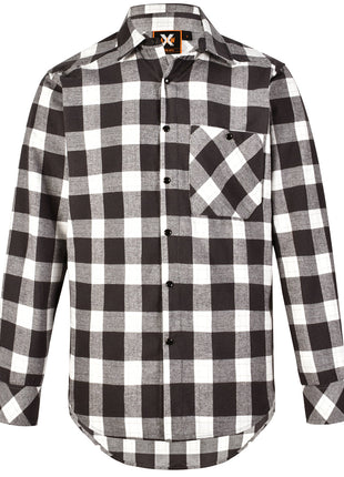 Unisex Flannel Plaid Shirt (WS-WT11)