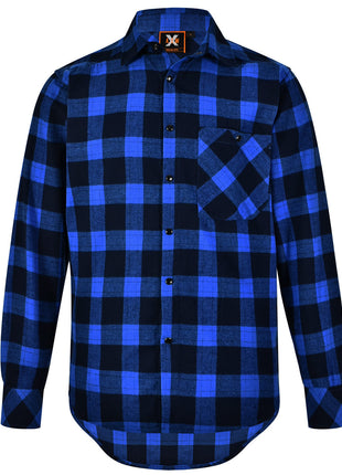 Unisex Flannel Plaid Shirt (WS-WT11)
