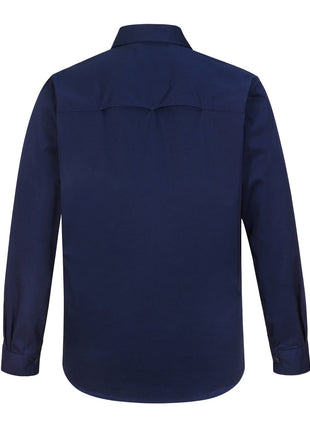 Cool-Breeze Closed Front Long Sleeve Work Shirt (WS-WT12)