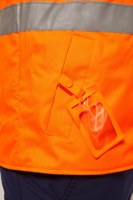 Hi Vis Reversible Fleece Vest with Reflective Tape (NC-WW9014)