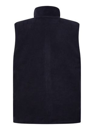 Hi Vis NSW Rail Reversible Fleece Vest with Reflective Tape X Pattern (NC-WW9018)