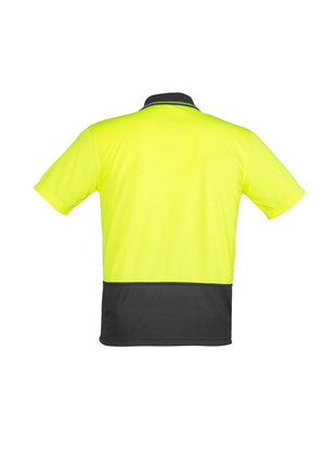 Unisex Hi Vis Basic Spliced Polo - Short Sleeve (BZ-ZH231)