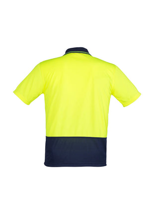 Unisex Hi Vis Basic Spliced Polo - Short Sleeve (BZ-ZH231)