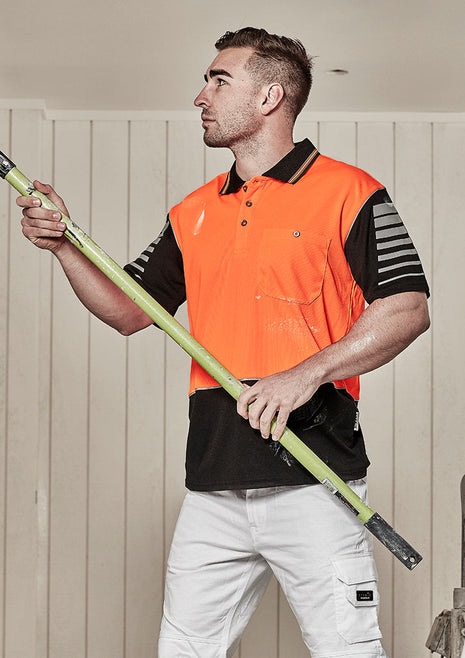 Mens Hi Vis Zone Polo (BZ-ZH236)