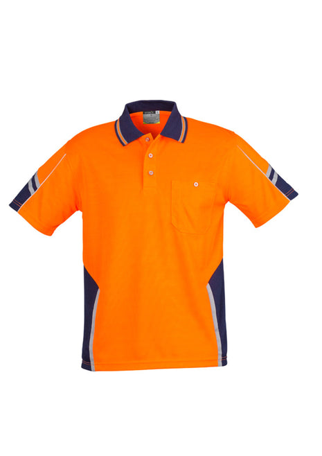 Mens Hi Vis Squad S/S Polo (BZ-ZH237)