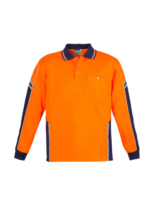 Mens Hi Vis Squad L/S Polo (BZ-ZH238)