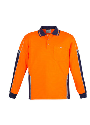 Mens Hi Vis Squad L/S Polo (BZ-ZH238)