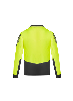 Mens Hi Vis Flux L/S Polo (BZ-ZH310)