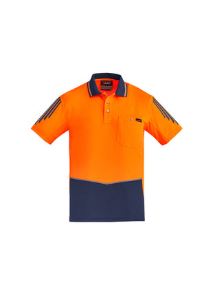 Mens Hi Vis Flux S/S Polo (BZ-ZH315)