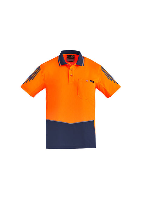 Mens Hi Vis Flux S/S Polo (BZ-ZH315)