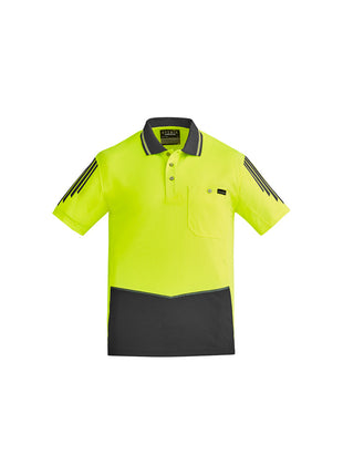 Mens Hi Vis Flux S/S Polo (BZ-ZH315)