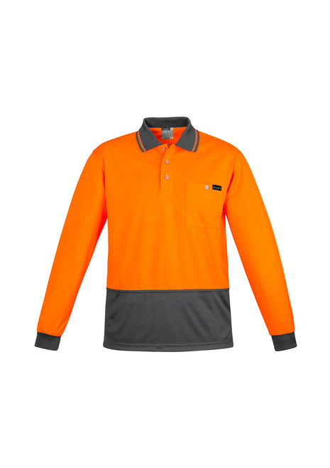 Mens Comfort Back L/S Polo (BZ-ZH410)