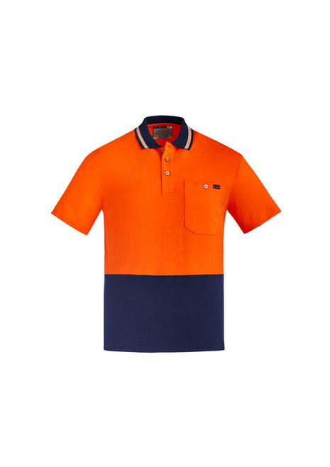 Mens Hi Vis Cotton S/S Polo (BZ-ZH435)