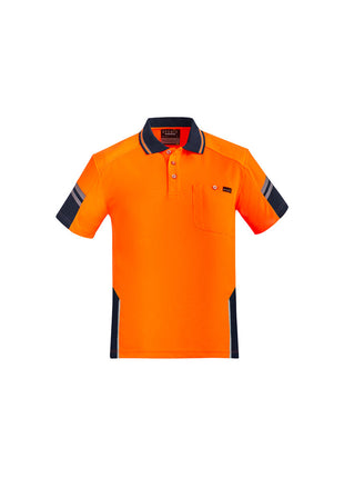 Mens Reinforced Hi Vis Squad S/S Polo (BZ-ZH465)