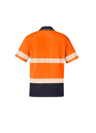 Unisex Hi Vis Segmented S/S Polo - Hoop Taped (BZ-ZH535)